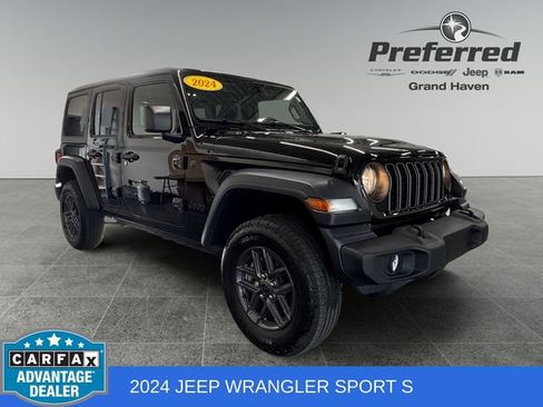 Used 2024 Jeep Wrangler Unlimited Sport AWD/4WD image 1