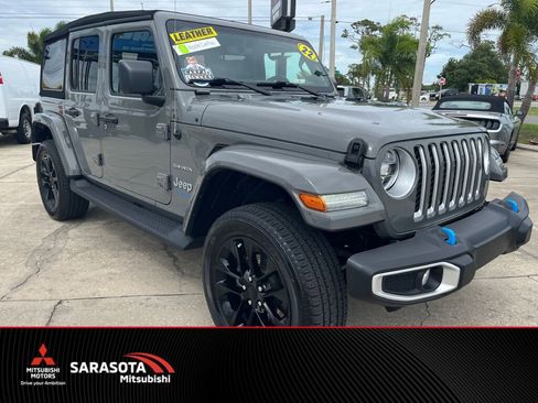 Used 2022 Jeep Wrangler Unlimited Sahara w/ Safety Group AWD/4WD image 1