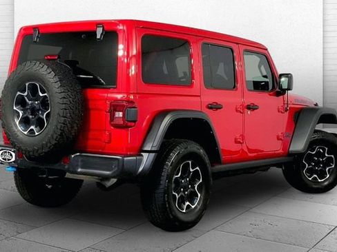 Used 2023 Jeep Wrangler Unlimited Rubicon 4xe w/ Safety Group AWD/4WD image 4