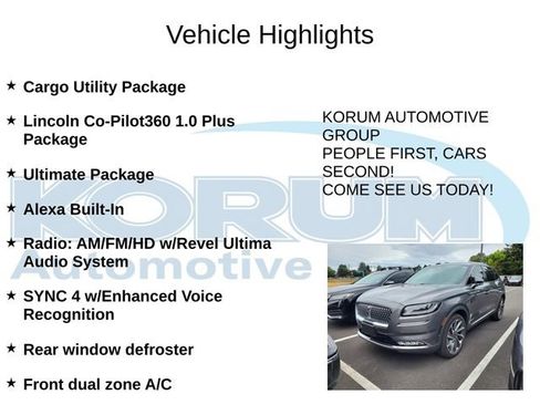 Used 2023 Lincoln Nautilus Reserve w/ Equipment Group 202A AWD/4WD image 7