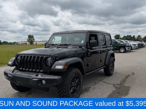 Used 2023 Jeep Wrangler Unlimited Sport AWD/4WD image 3