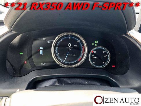 Used 2021 Lexus RX 350 F Sport w/ Cold Area Package (CT) AWD/4WD image 9