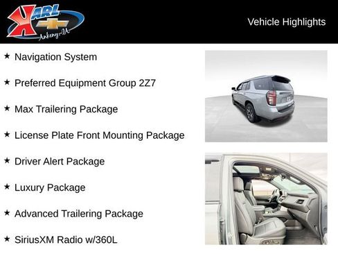 Certified 2023 Chevrolet Tahoe Z71 w/ Luxury Package image 2