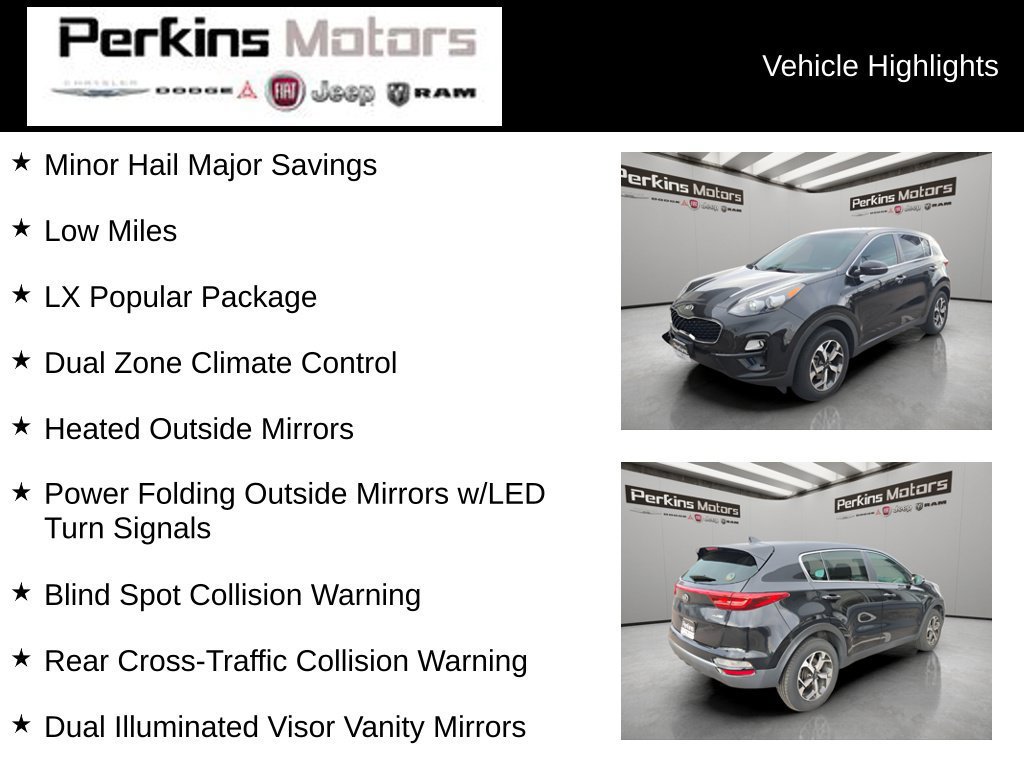 Used 2020 Kia Sportage LX w/ LX Popular Package AWD/4WD image 14