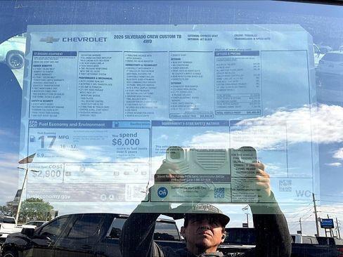 New 2026 Chevrolet Silverado 1500 Custom Trail Boss image 14