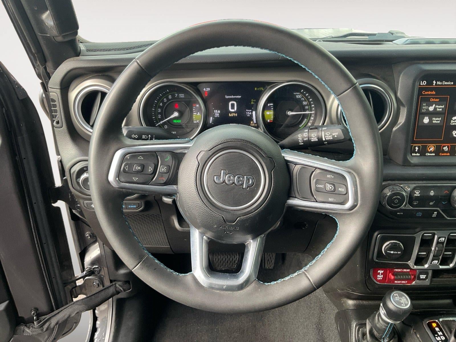 Used 2023 Jeep Wrangler Unlimited Rubicon 4xe w/ Cold Weather Group AWD/4WD image 12