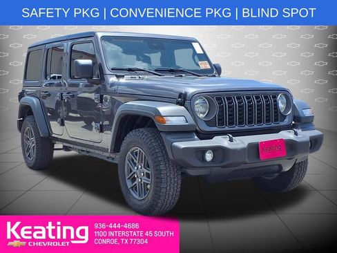 Used 2025 Jeep Wrangler Unlimited Sport AWD/4WD image 1