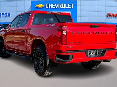 New 2026 Chevrolet Silverado 1500 Custom w/ Turbomax Blackout Package AWD/4WD image 3
