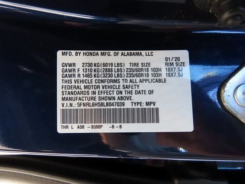 Certified 2020 Honda Odyssey EX image 26