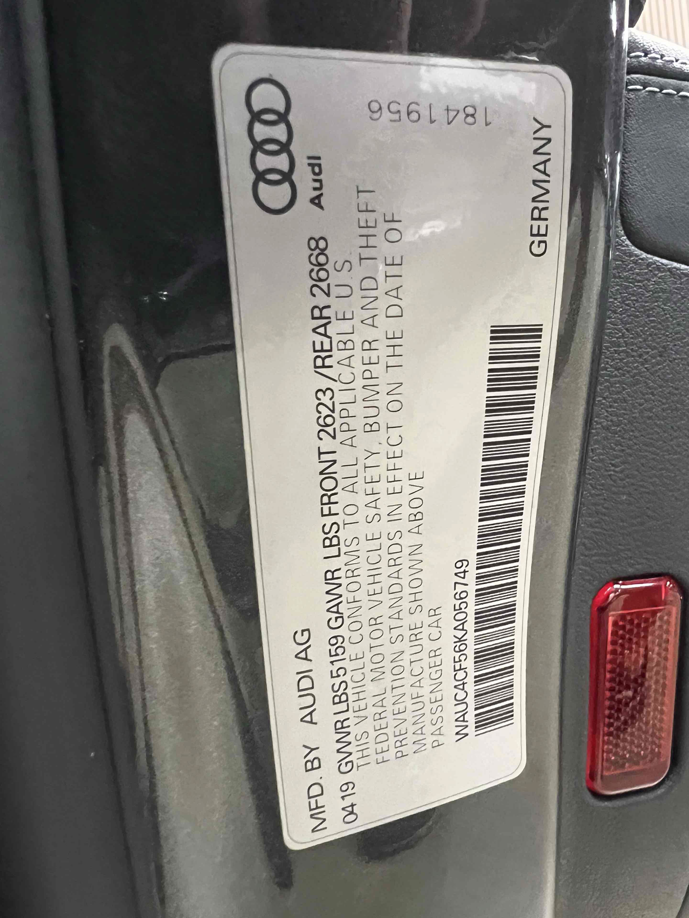 Used 2019 Audi S5 Prestige w/ Black Optic Package AWD/4WD image 36