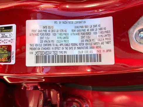 Used 2013 MAZDA CX-9 Grand Touring w/ Towing Prep Pkg image 33