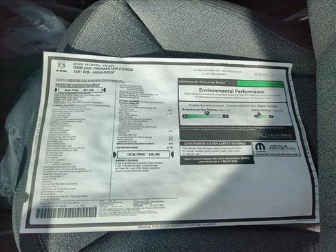 New 2026 RAM ProMaster 2500 w/ Safety Group image 18