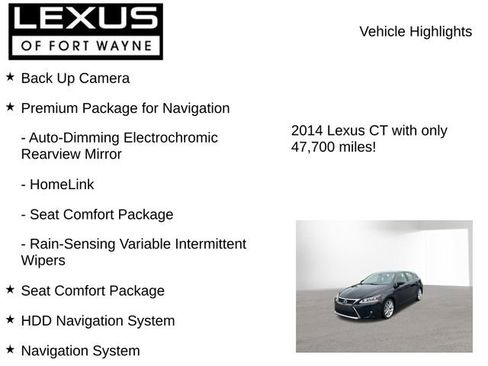 Used 2014 Lexus CT 200h FWD image 7