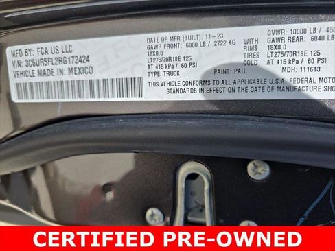Certified 2024 RAM 2500 Laramie w/ Safety Group AWD/4WD image 36