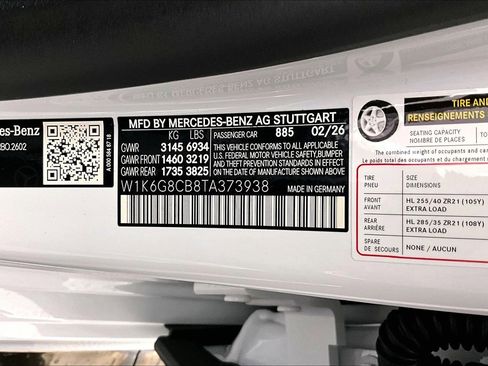 New 2026 Mercedes-Benz S 63 AMG S image 14