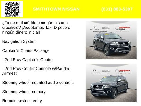 Used 2022 Nissan Armada Platinum w/ Captain's Chairs Package AWD/4WD image 4