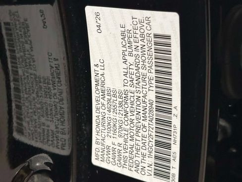 Used 2026 Honda Accord Sport image 16