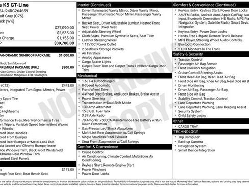 Used 2024 Kia K5 GT-Line image 52