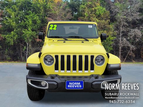 Used 2022 Jeep Wrangler Unlimited Sahara w/ LED Lighting Group image 2