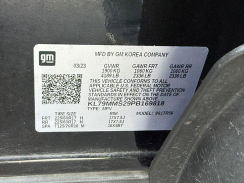 Used 2023 Chevrolet TrailBlazer LS FWD image 22