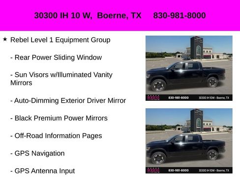 Used 2023 RAM 1500 Rebel w/ Rebel Level 1 Equipment Group AWD/4WD image 17