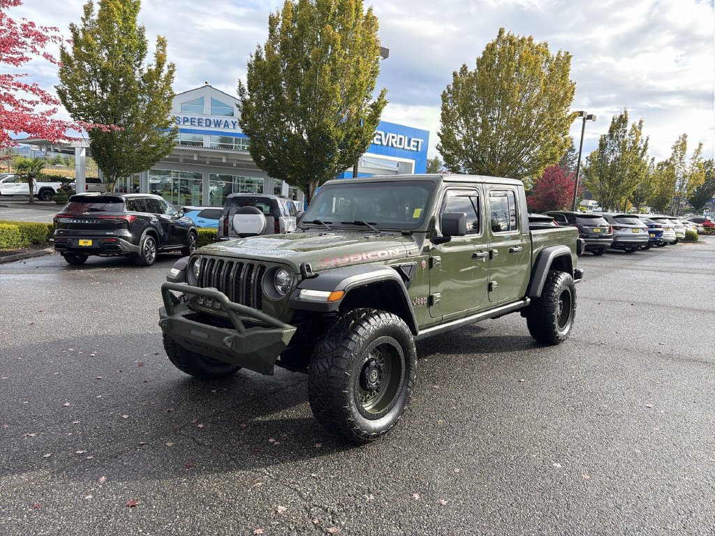 Used 2021 Jeep Gladiator Rubicon w/ LED Lighting Group AWD/4WD image 1