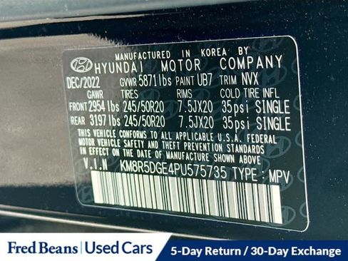 Used 2023 Hyundai Palisade Limited w/ Cargo Package AWD/4WD image 28