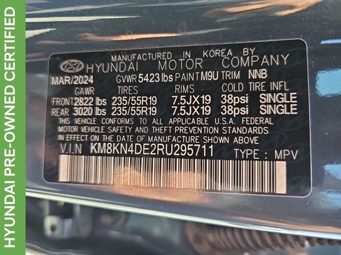 Certified 2024 Hyundai Ioniq 5 SEL RWD image 39