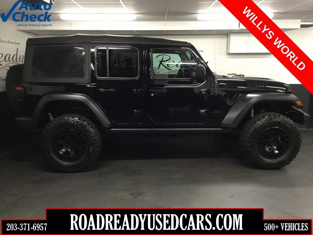 Used 2020 Jeep Wrangler Unlimited Sport AWD/4WD image 1