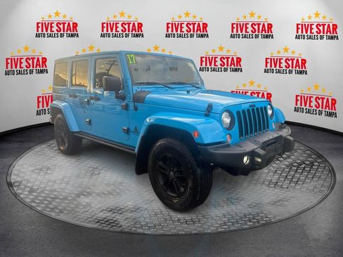 Used 2017 Jeep Wrangler Unlimited Sahara image 1