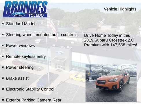 Used 2019 Subaru Crosstrek 2.0i Premium AWD/4WD image 5