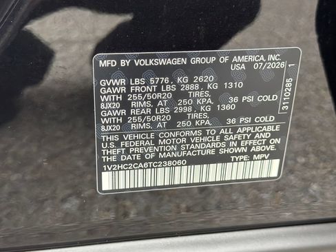 New 2026 Volkswagen Atlas Cross Sport SE AWD/4WD image 31