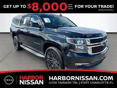 Used 2019 Chevrolet Suburban LT w/ LT Midnight Edition RWD image 1