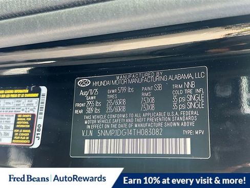 New 2026 Hyundai Santa Fe SE AWD/4WD image 8