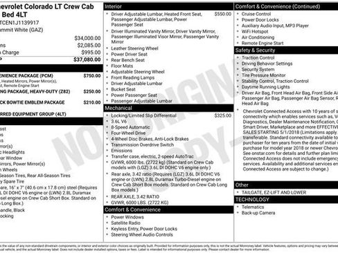 Used 2018 Chevrolet Colorado LT w/ LT Convenience Package image 11