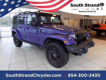 Used 2017 Jeep Wrangler Unlimited Sahara