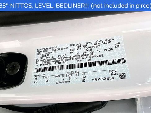 New 2026 Ford F150 STX w/ Equipment Group 200A AWD/4WD image 12