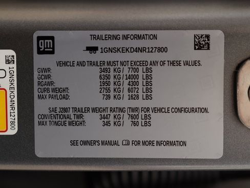 Used 2022 Chevrolet Suburban RST w/ Luxury Package image 45