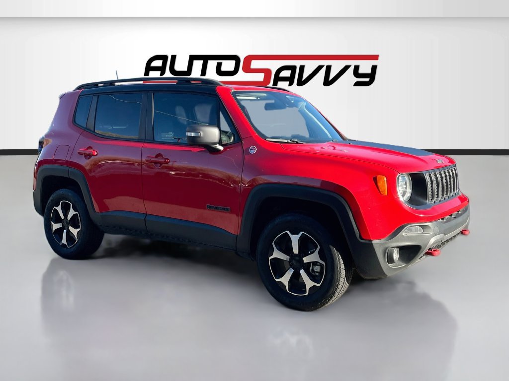 Used 2021 Jeep Renegade Trailhawk w/ Sun & Sound Group AWD/4WD image 1