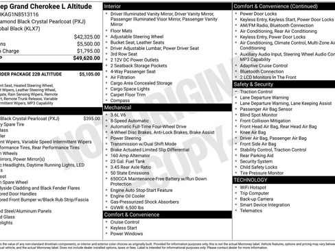 Used 2022 Jeep Grand Cherokee L Laredo image 38