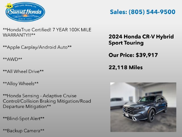 Used 2024 Honda CR-V Sport Touring image 6