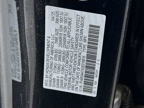 Used 2025 Honda CR-V EX-L image 12