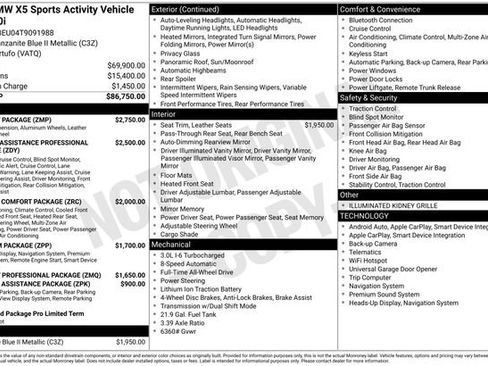 Used 2026 BMW X5 xDrive40i w/ M Sport Package image 43
