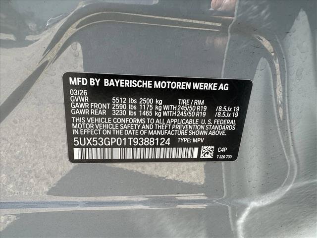 Used 2026 BMW X3 xDrive30i w/ M Sport Package AWD/4WD image 16