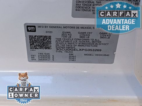 Certified 2023 Chevrolet Silverado 1500 LTZ w/ LTZ Premium Texas Edition AWD/4WD image 38