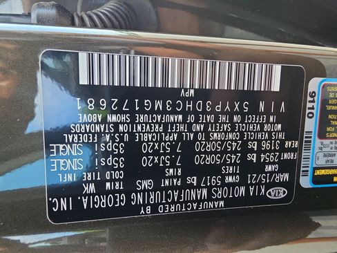 Used 2021 Kia Telluride EX w/ EX Premium Package AWD/4WD image 38