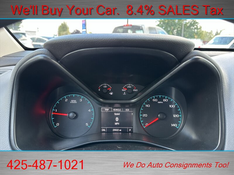 Used 2016 Chevrolet Colorado W/T w/ WT Convenience Package RWD image 14