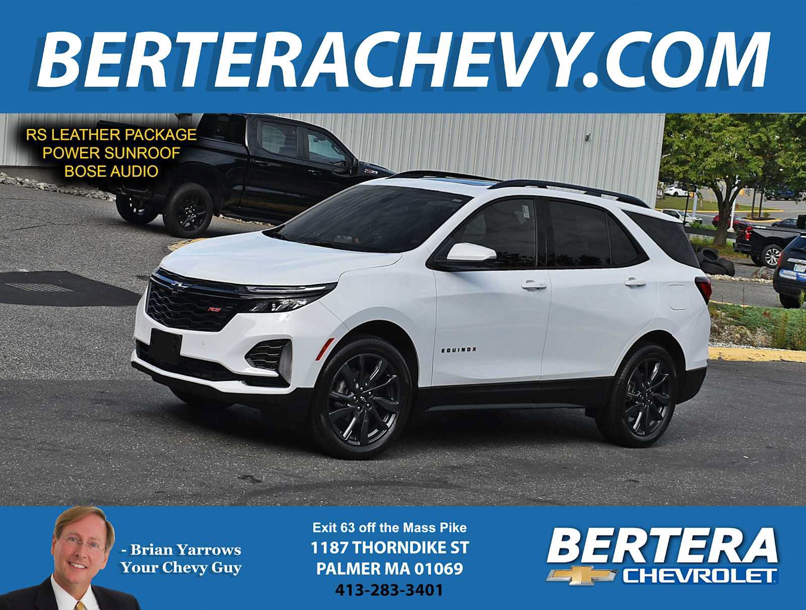 Used 2024 Chevrolet Equinox RS w/ RS Leather Package AWD/4WD image 1