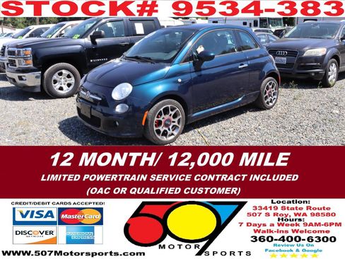 Used 2015 FIAT 500 Sport FWD image 2