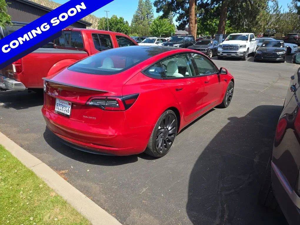 Used 2021 Tesla Model 3 Performance AWD/4WD image 2